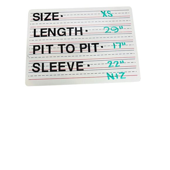 Not For Sale Nic+Zoe Cardigan Women X Small Beige Striped Open Preppy Cabin - Picture 10 of 10